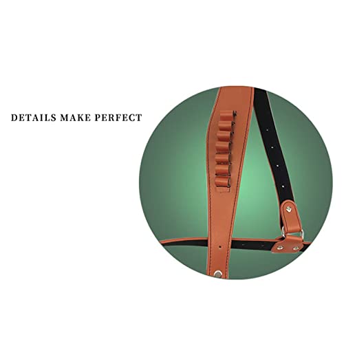 Chengde Chest Bag Pistol Bag Western Cowboy Outdoor Cowhide Holster 1911 Quick-Draw Pistol Holster,Black #TOP2