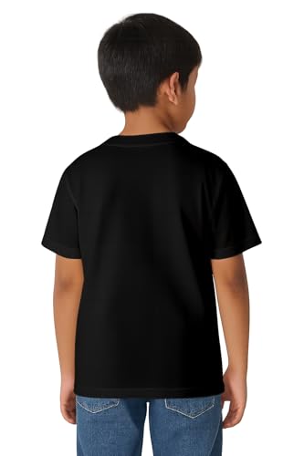 Image of Amazon Brand - Anarva Kids Round Neck T-Shirt Cotton Half Sleeve Tee for Boys - Soft & Breathable Everyday Wear