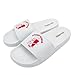 dalerno D&ouml;ner Kebab Schlappen Badelatschen Schuhe Badeschuhe Pantoletten lustiges Geschenk D&ouml;ner Kebap Wei&szlig; Gr. 36-47 (Wei&szlig;, EU Schuhgr&ouml;&szlig;ensystem, Erwachsene, Numerisch, M, 43)