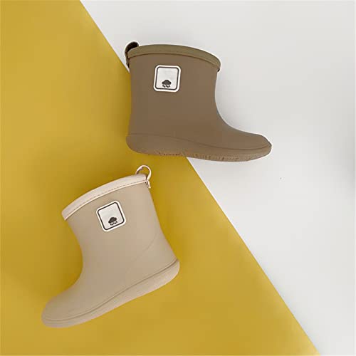 Baby Kids Easy On Rain Shoes Boots For Toddler Little Kid Short Rain Boots Lightweight Rainy Day Shoes Big Snow2