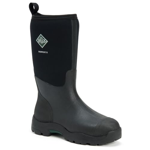 Foto von Muck Boots Derwent Ii, Unisex-Erwachsene Gummistiefel, Schwarz (Black), 42 EU
