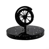 Hosrivae Solar Springbrunnen mit LED-Lichtern, Außenfunktion mit 1200mAh Akku, 30cm Sprühhöhe...