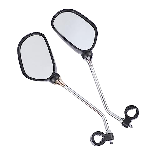 GRIRIW 1Pair Bike Handlebar Rearview Mirrors Durable Safety Cycling Mirrors for Bicycles Scooters and Mountain Bikes Enhance Visibility and Safety