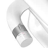 KYUKRI Ultra-Slim Bidet Attachment for Toilet, Non Electric Retractable Nozzles (Posterior/Feminine Wash) Hygienic Bidets Existing Toilets Seat, Adjustable Water Pressure, Water Sprayer Baday
