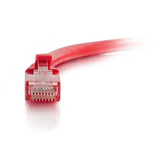 C2G 03998 Cat6 Cable - Snagless Unshielded Ethernet Network Patch Cable, Red (2 Feet, 0.60 Meters) #TOP2