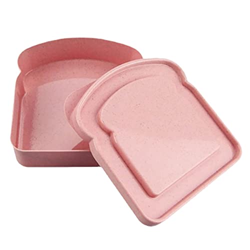 Boîtes À Sandwich, Boîtes À Sandwich Pour Boîtes À Déjeuner, Boîte À Sandwich Réutilisable, Stockage Des Aliments Avec Couvercle Pour Enfats Et...