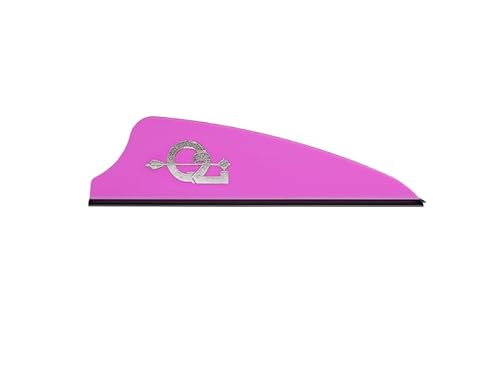 Q2i Fusion-II 2.1" Arrow Vanes, Pack of 36, Purple