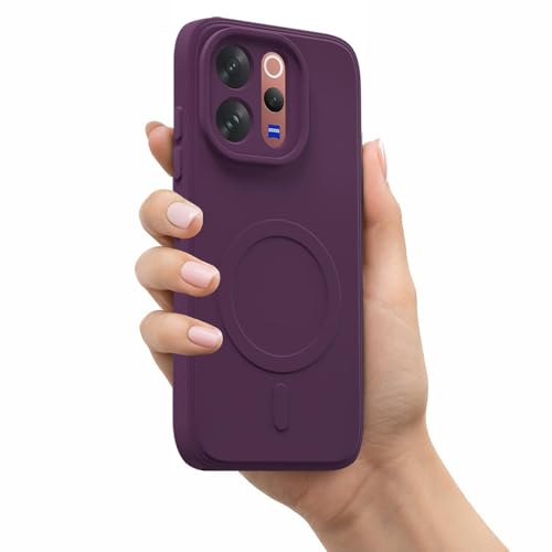 Image of Back Cover Compatible with Vivo V70 5G | MagFit Ring Design (Non-Magnetic) | Shockproof Case | Anti-Slip Grip | Raised Camera Edges | Slim Protective Case for Vivo V70 5G (Purple)