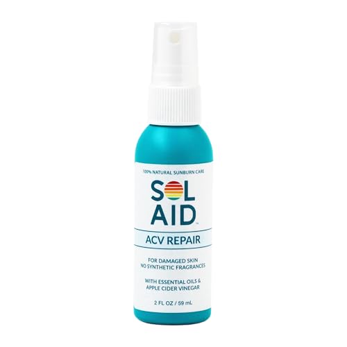 Sol Aid ACV Repair – 100% Natural After Sun Nourishing Mist (2 Fl Oz)