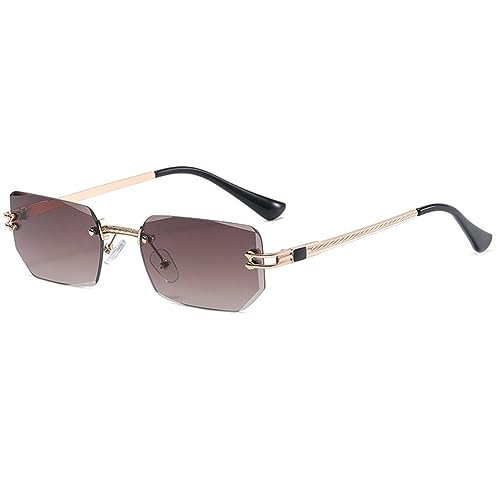 Lunettes de soleil sans monture polygone pour vos terrasses et sorties urbaines