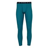 Hot Chillys Men's Peach Skins Fly Bottom Lightweight Moisture-Wicking UV Protective Relaxed Fit Base Layer