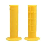 FONCTION : La surface anatomique surélevée du couvre-guidon de moto offre une traction et un contrôle maximum, une prise en main antidérapante et un meilleur amorti contre les vibrations sans réduire le contrôle.