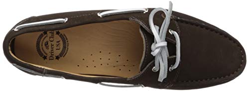 Image of Driver Club USA Women's Womens Genuine Leather Made in Brazil Daytona Beach Boat Shoe