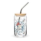 Peanuts All American Rodeo Club Can-Shaped Glass