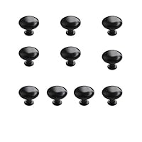 Algopix Similar Product 4 - VSILE 10 PCS Zinc Alloy Black Solid