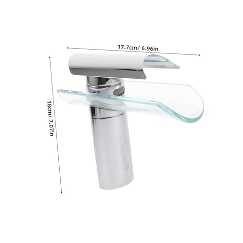 Robinet eau mitigeur pour meuble-lavabo à double commande chaude et froide - 3