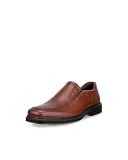 ECCO Men's Helsinki 2.0 Apron Toe Slip-On Loafer, Cognac/Cognac, 9-9.5