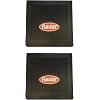 Peterbilt Commercial Trucks PACCAR 24 x 24 X 1/4 MF0012P-FG Heavy Duty Semi Truck Mud Flaps-Set of 2 with Bolt Kit