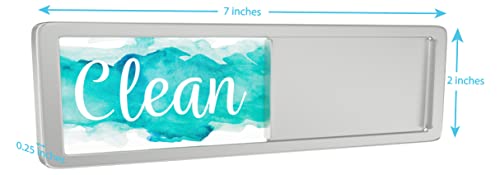 Imán decorativo Aqua & Gray para lavavajillas miniatura 6
