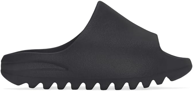 black yeezy slides
