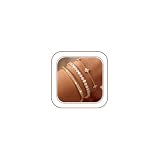 ORAZIO 3 Pièces Bracelet Femme Or Bracelet Acier Inoxydable Plaqué Or 14 Carats Bracelets Empilables Bijoux Femme Or