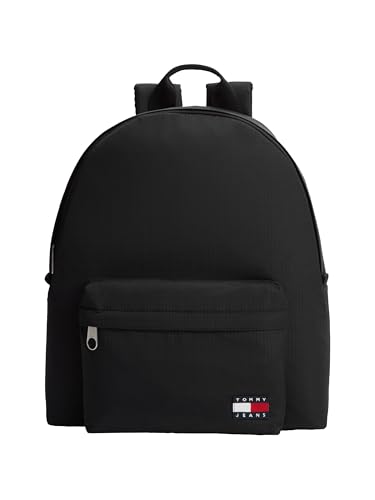 Image of Tommy Jeans Men's Essential Daily Ripstop Backpack, BLACK One Size