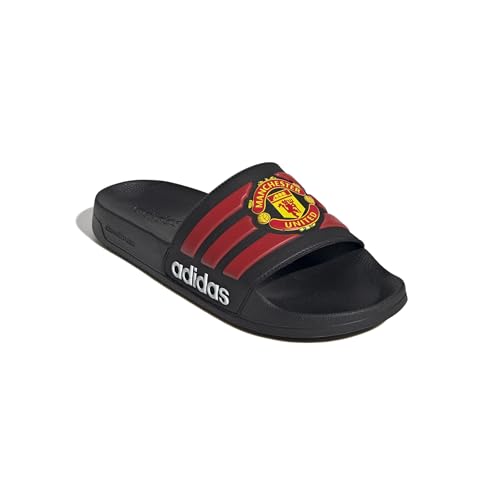 Image of adidas Mens Adilette Shower Arsenal Slides Casual Sandals Casual - Red