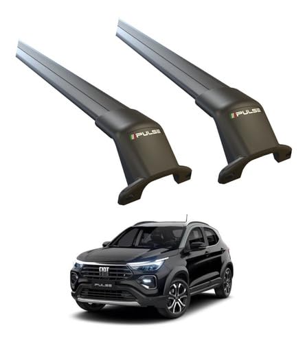 Rack Travessa de Teto Bagageiro Pulse 2021 2022 2023 2024 Fixação Original Preto