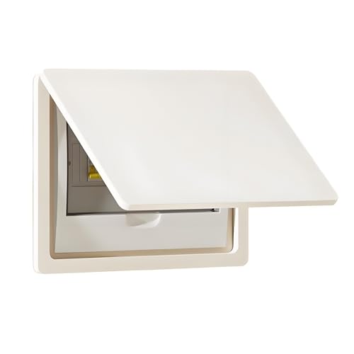 tapa contador luz,Tapa Decorativa para Cuadro eléctrico Caja de distribución Contador Flip Oculta, Cuadro para Tapar Electrico, Decorativa Distribución