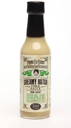 Franky Vs Creamy Hatch Chile Sauce Non-Diary 5 oz (Pack of 2)