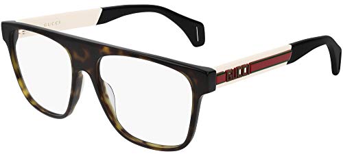 Eyeglasses Gucci GG 0465 O- 003 HAVANA/IVORY