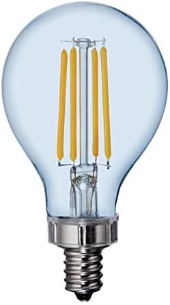 GE 42412 Reveal 2-Pack 60 W Equivalent Dimmable Color-Enhancing A15 LED Light Fixture Light Bulbs