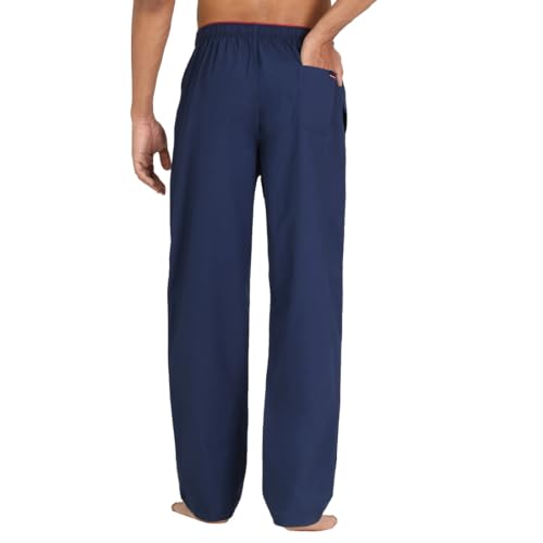 Image of U.S. POLO ASSN. Men I690 Comfort Fit Solid Cotton Casual Style Lounge Pants