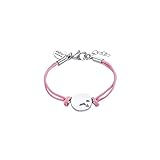 Prinzessin Lillifee Armband Edelstahl Mädchen Kinder Armschmuck, mit Zirkonia synth, 12+2 cm, Silber, Herz, Kommt in Schmuck Geschenk Box, 2034000