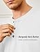 MAGNIVIT Men's Henley Shirts Long Sleeve Shirts Casual Shirts Cotton Shirt Fall Shirt Henley T-Shirts Collar Shirt White L