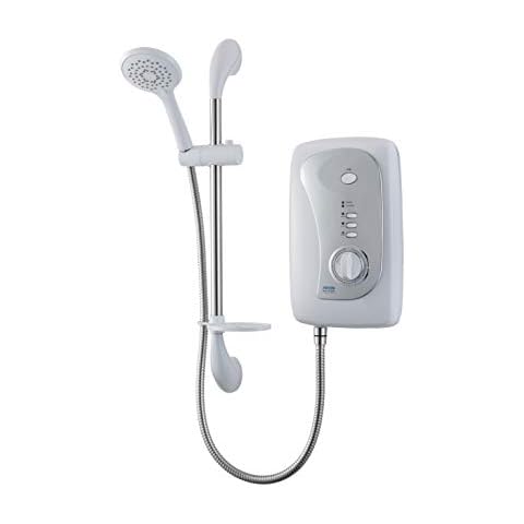 Triton Showers MOMT084I Martinique 8.5KW Electric Shower, White, H 338 x W 208 x D 95 mm Cover