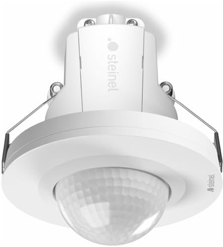 Steinel MD IR 4360-24 COM1 – 360° Infrarot-Bewegungsmelder mit 24 m Reichweite | Decken-Einbau | Ideal für Büros, Besprechungsräume & Durchgangsbereiche