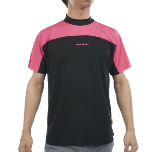 [VIVA HEART] ハイネックシャツ メンズ ビバハート ゴルフウェア 011-23442 LL(52) ブラック(19)