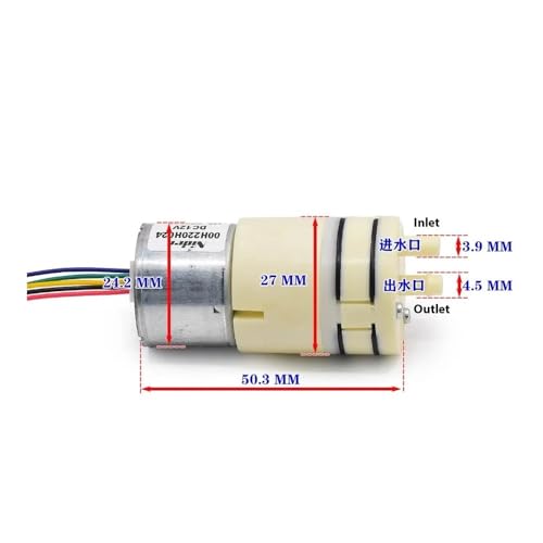 Pompe à eau membrane DC 12V 00H220H024 avec débit réglable - 5