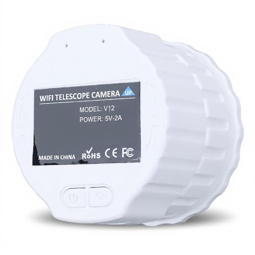 Fotocamera per Telescopio WiFi, Oculare Elettronico, Oculare per Telescopio Elettronico
