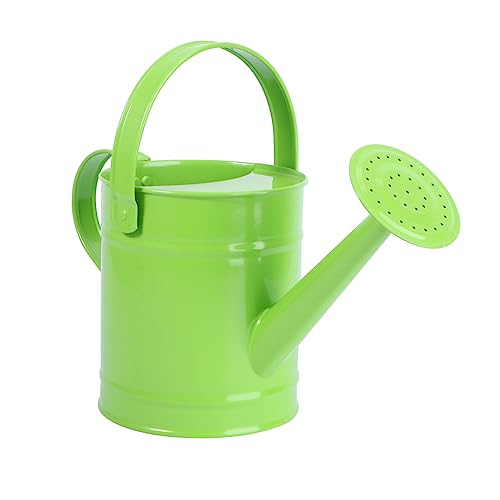 Homoyoyo - Regadera De Metal para - 5L Ideal para Jardín Diseño Divertido y Colorido Pequeños Jardineros