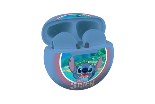 LEXIBOOK, Disney Stitch, Auriculares estéreo inalámbricos,