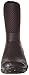 Muck Boot Women's Muckster II Mid Rain Boot, Black/Gray/Roses Print, 8 M US