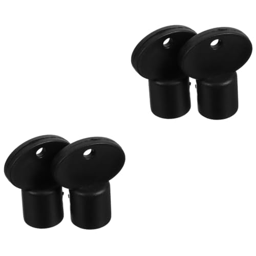 MUCKLILY 2sets Tissue Box Key Toilet Tissue Commercial Paper Towel Dispenser Keys Paper Dispenser Key Paper Towel Key Commercial Toilet Dispenser Key Commercial Dispenser Keys Plastic 2pcs*2