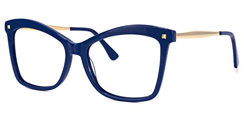 Image of VOOGLAM Butterfly Blue Light Glasses for Women Anti UV Eyestrain Dry Eyes Computer Phone TV Eyewear Libby