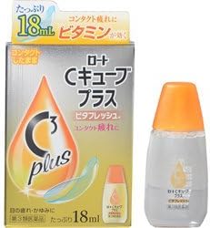 Amazon 第3類医薬品 ロートcキューブプラスビタフレッシュ 18ml 4 ロート製薬 目薬