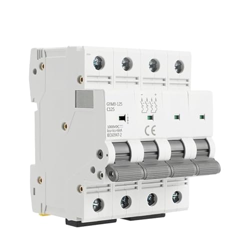 Disjoncteur DC MCB GYM9-125 évite les surcharges sur vos onduleurs et batteries 1000V