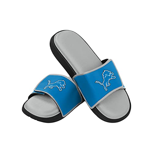 Image of FOCO mens NFL Team Logo Sport Shower Foam Slide Flip Flop Sandals