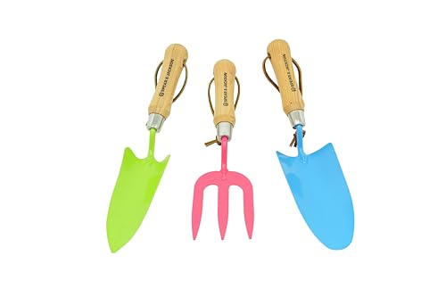 Spear & Jackson COLOURS3PS Colours Pflanzkelle, Pflanzgabel und Umpflanzkelle – Ansicht 4