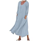 Klassische Kollokation: Der langarm kleid kann in den wärmeren Monaten allein oder in den etwas kälteren Monaten als Innenschicht getragen werden. Kombinieren Sie es mit Absätzen, einer Halskette und einer Clutch für einen schönen Look.